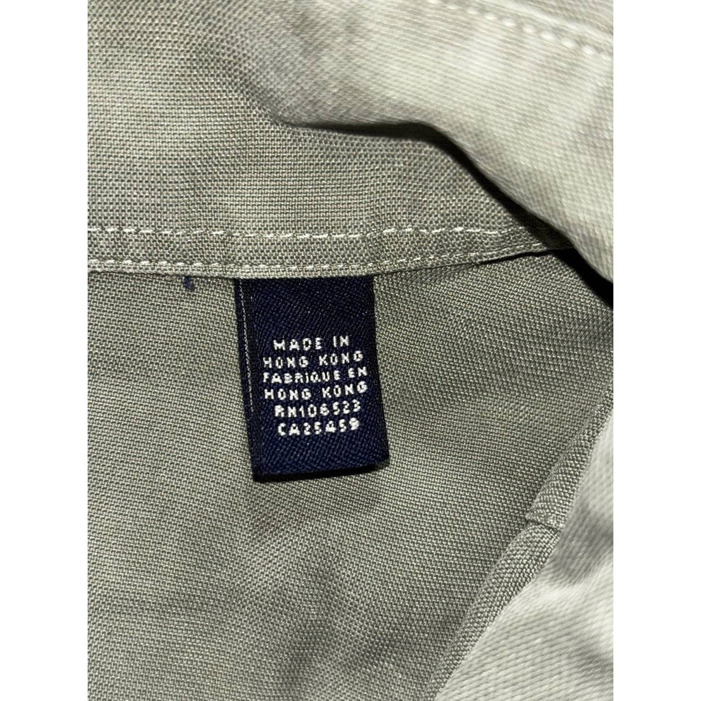 Ted Baker Men's Olive Green Button Down Shirt Size 4, photo 9 of 10
