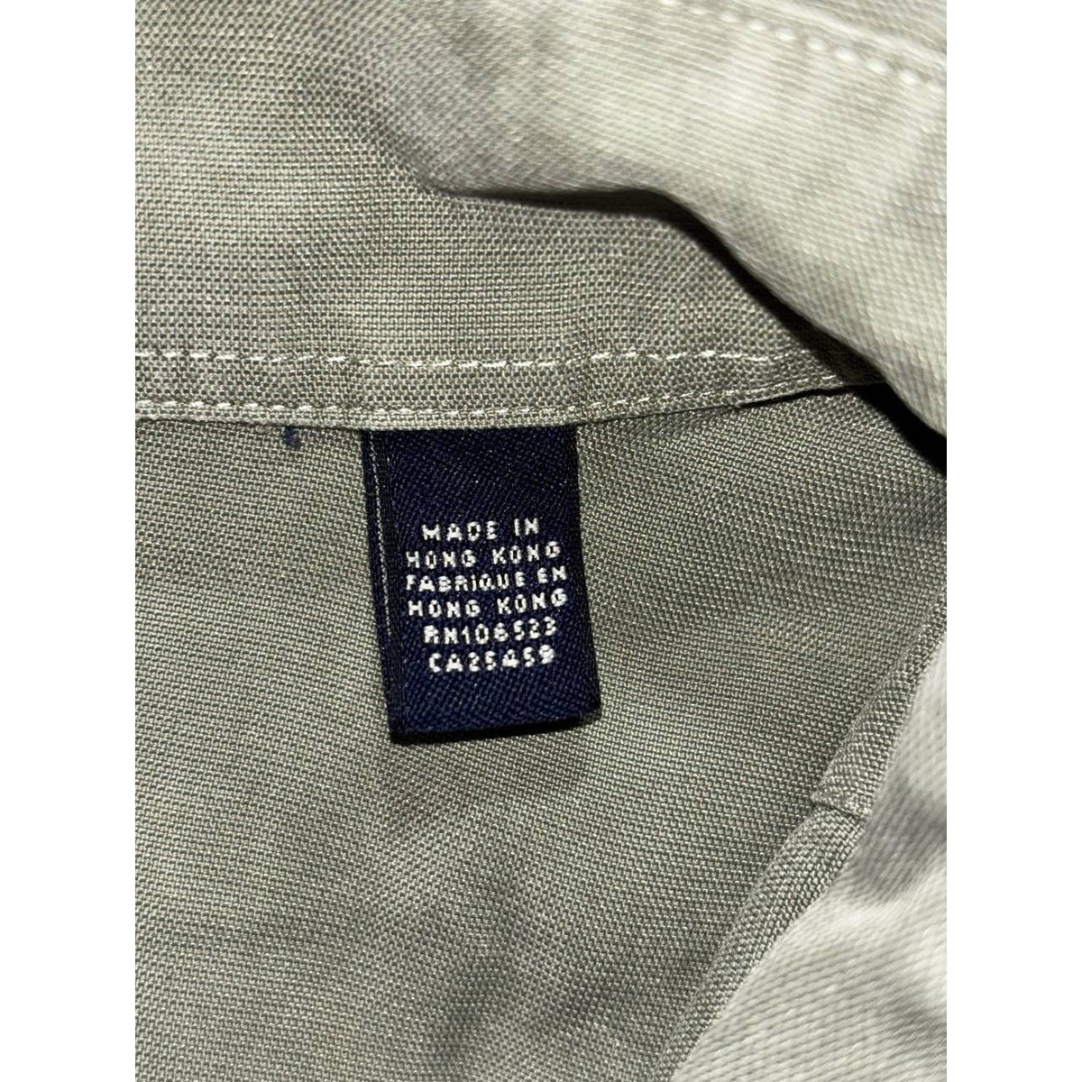 Ted Baker Men's Olive Green Button Down Shirt Size 4, photo 9 of 10