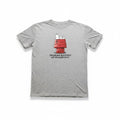 Peanuts Womens S Heather Grey Snoopy Graphic T-Shirt Casual Vintage Style