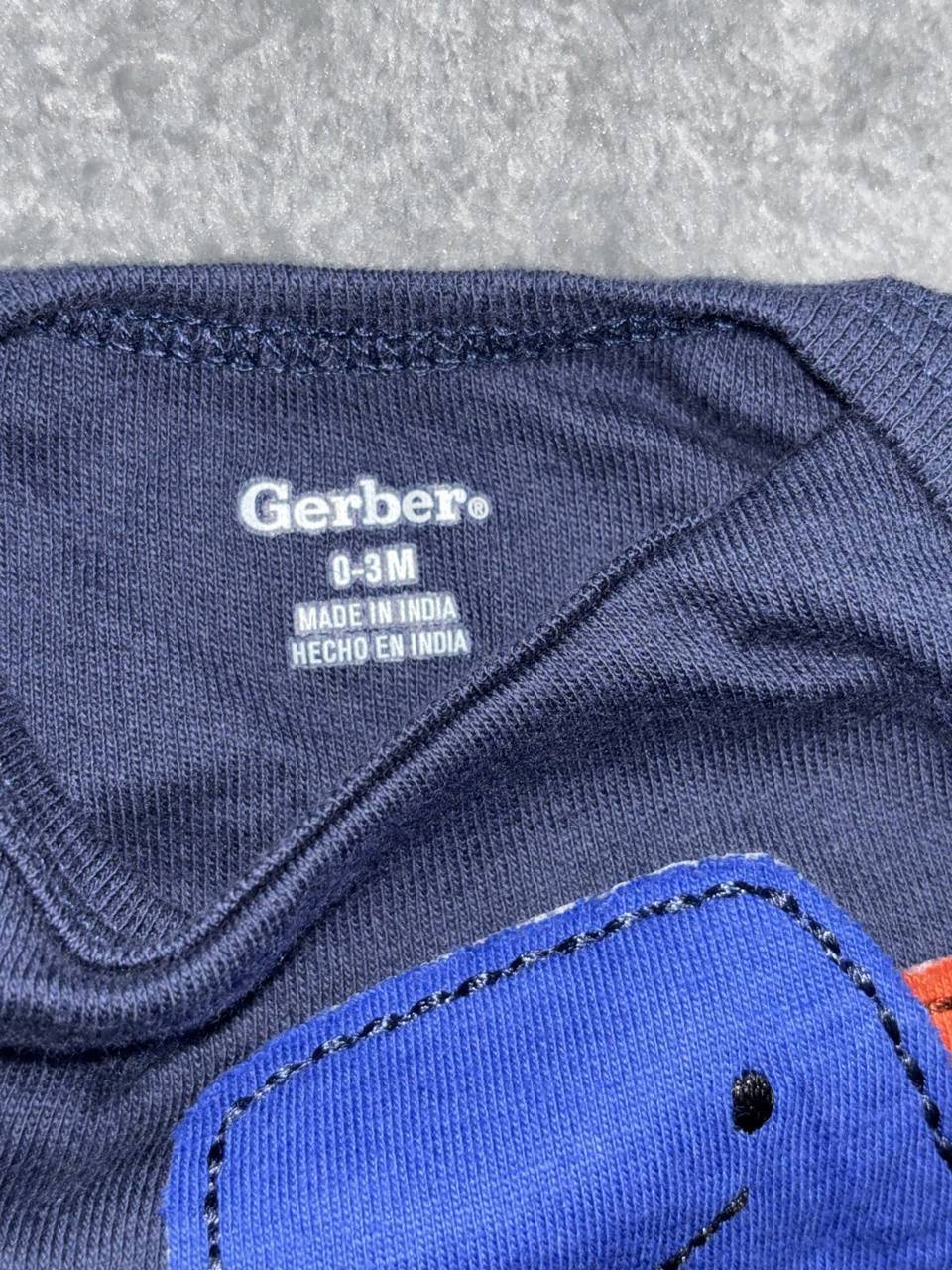 Baby Boy Sleepers Bodysuits Lot 6 Pieces 0-3M, photo 4 of 22