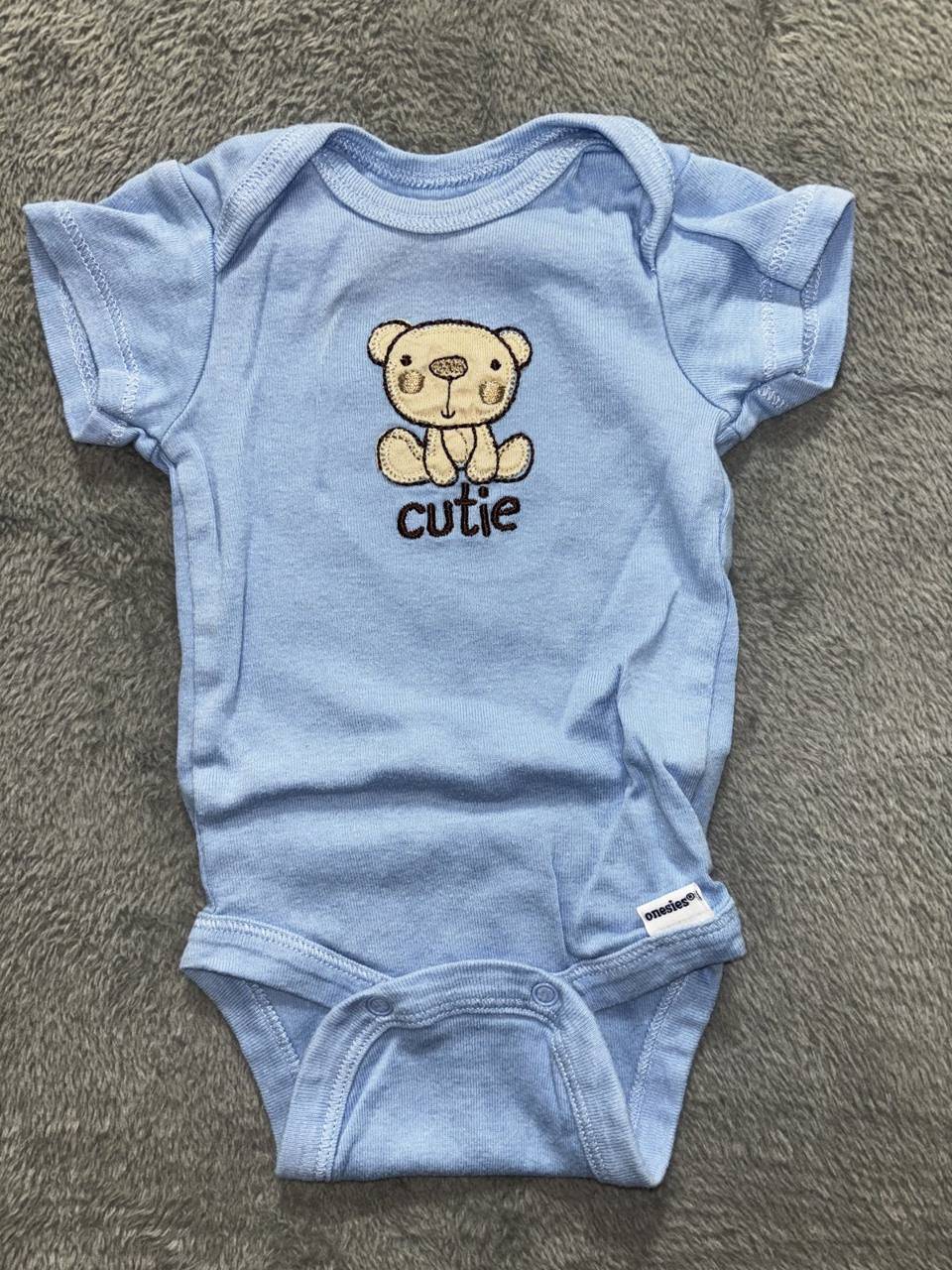 Baby Boy Bodysuits Pants Lot 6 Pieces 0-3M, photo 9 of 20