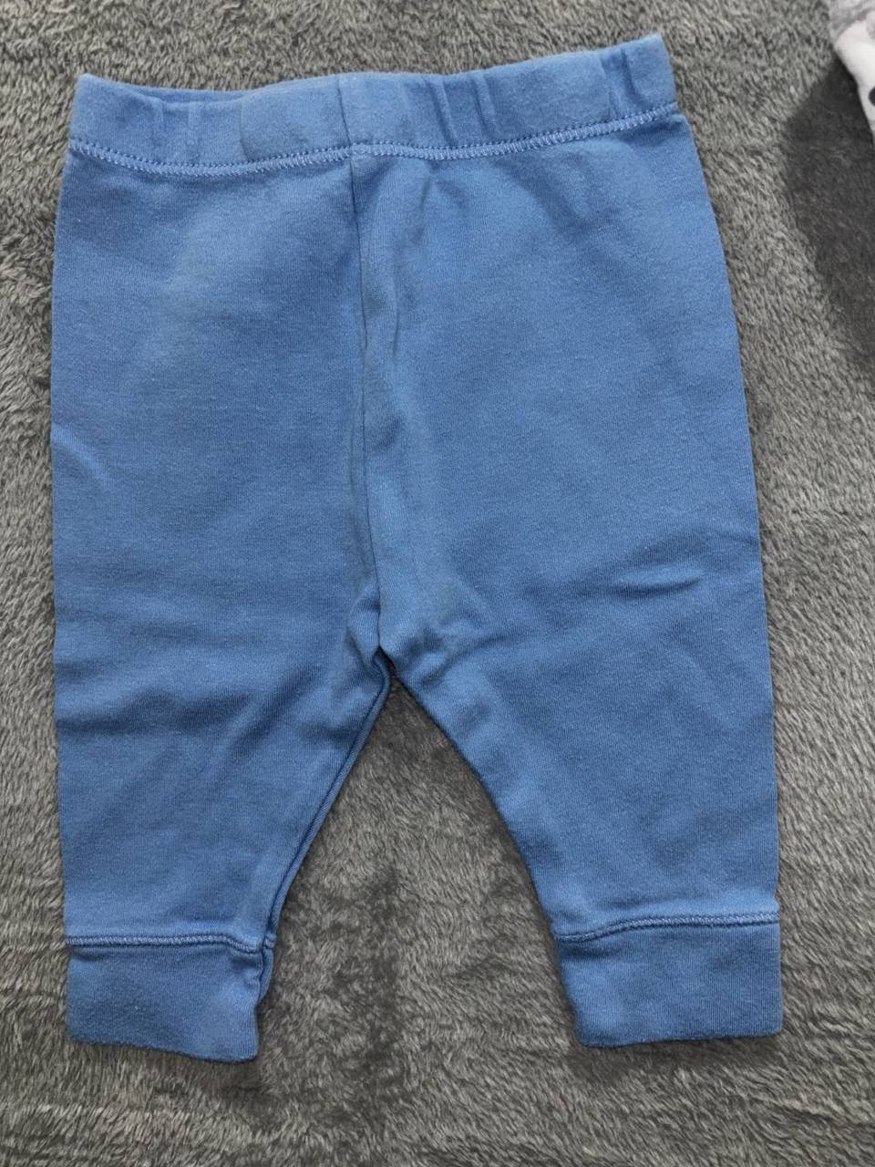 Baby Boy Bodysuits Pants Lot 6 Pieces 0-3M, photo 18 of 20