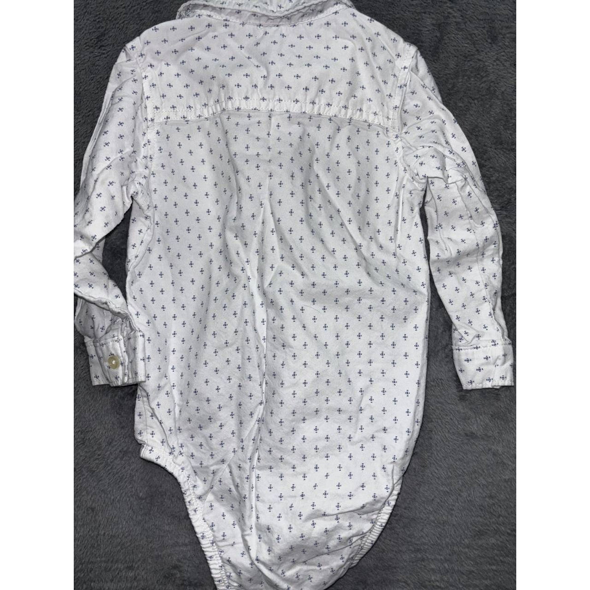 Baby Boy Navy Plaid Shirts Pants Lot 4 Pieces 24M, photo 7 of 14