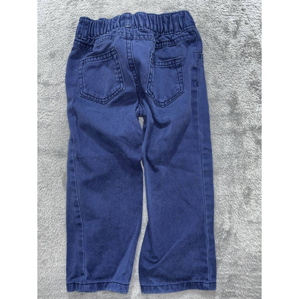 Baby Boy Navy Plaid Shirts Pants Lot 4 Pieces 24M, photo 13 of 14