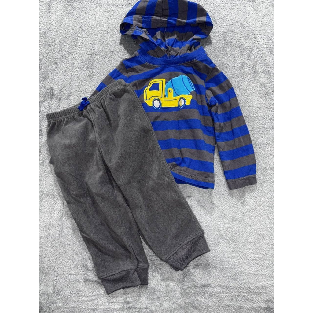 Baby Boy Blue Hoodie Pants Sleeper Lot 4 Pieces 18M, photo 2 of 16