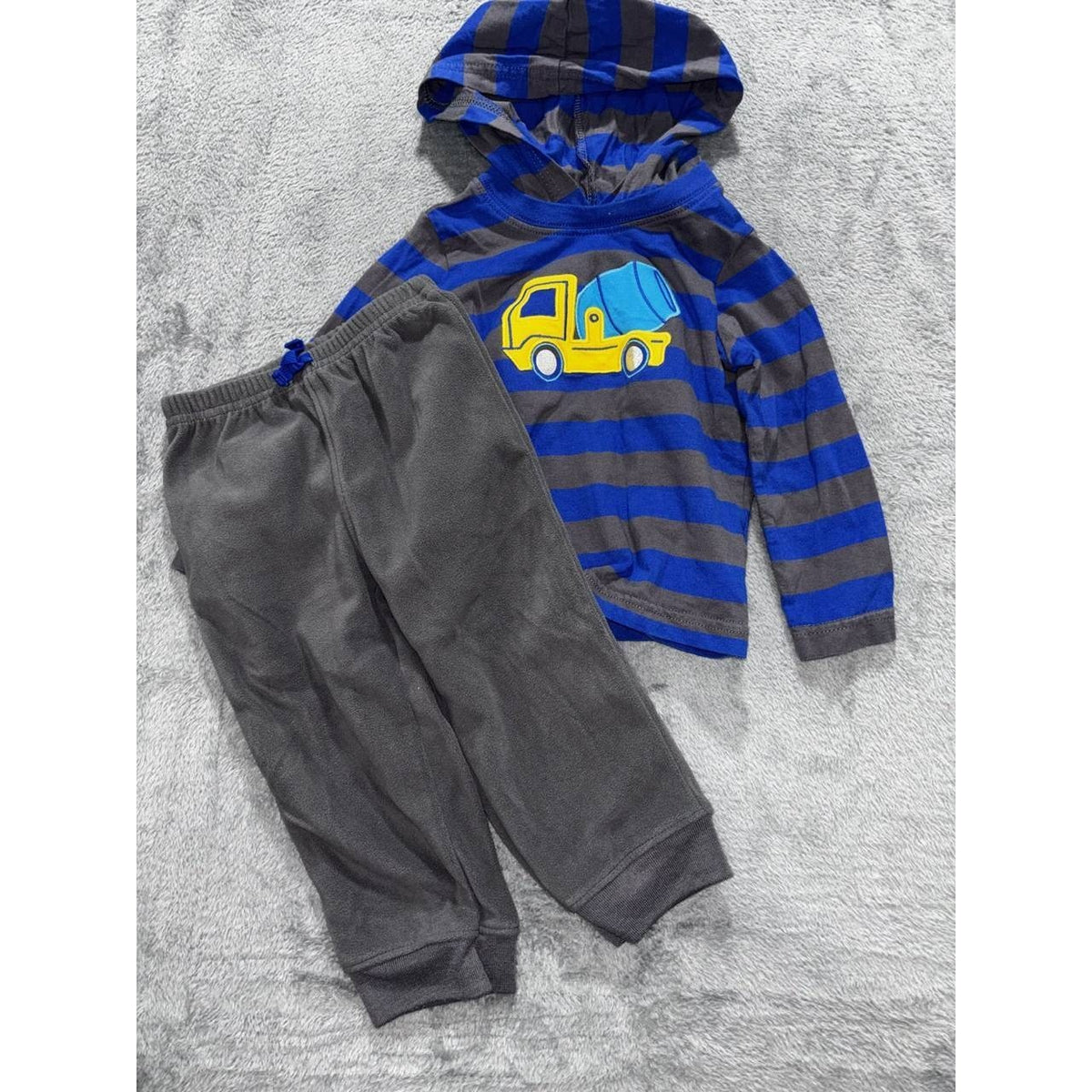 Baby Boy Blue Hoodie Pants Sleeper Lot 4 Pieces 18M, photo 2 of 16