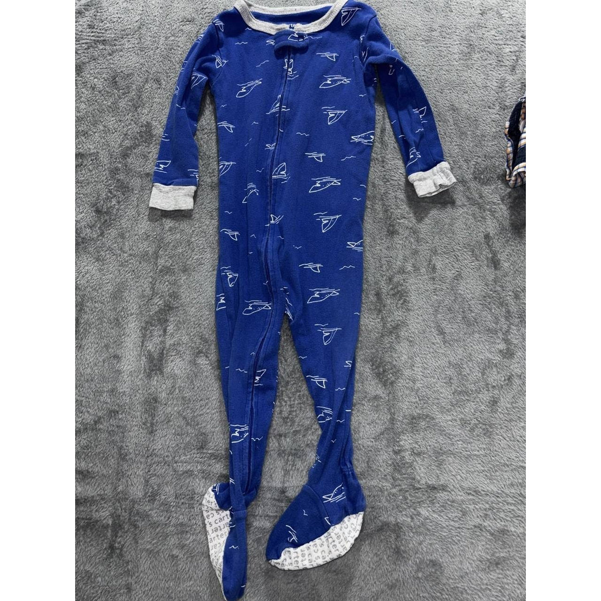 Baby Boy Blue Hoodie Pants Sleeper Lot 4 Pieces 18M, photo 13 of 16