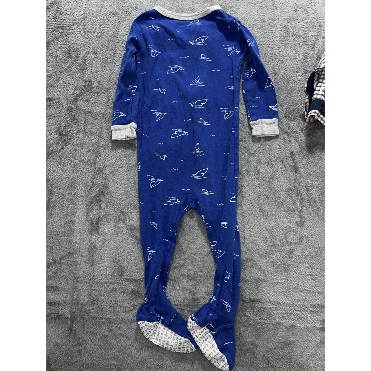 Baby Boy Blue Hoodie Pants Sleeper Lot 4 Pieces 18M, photo 16 of 16