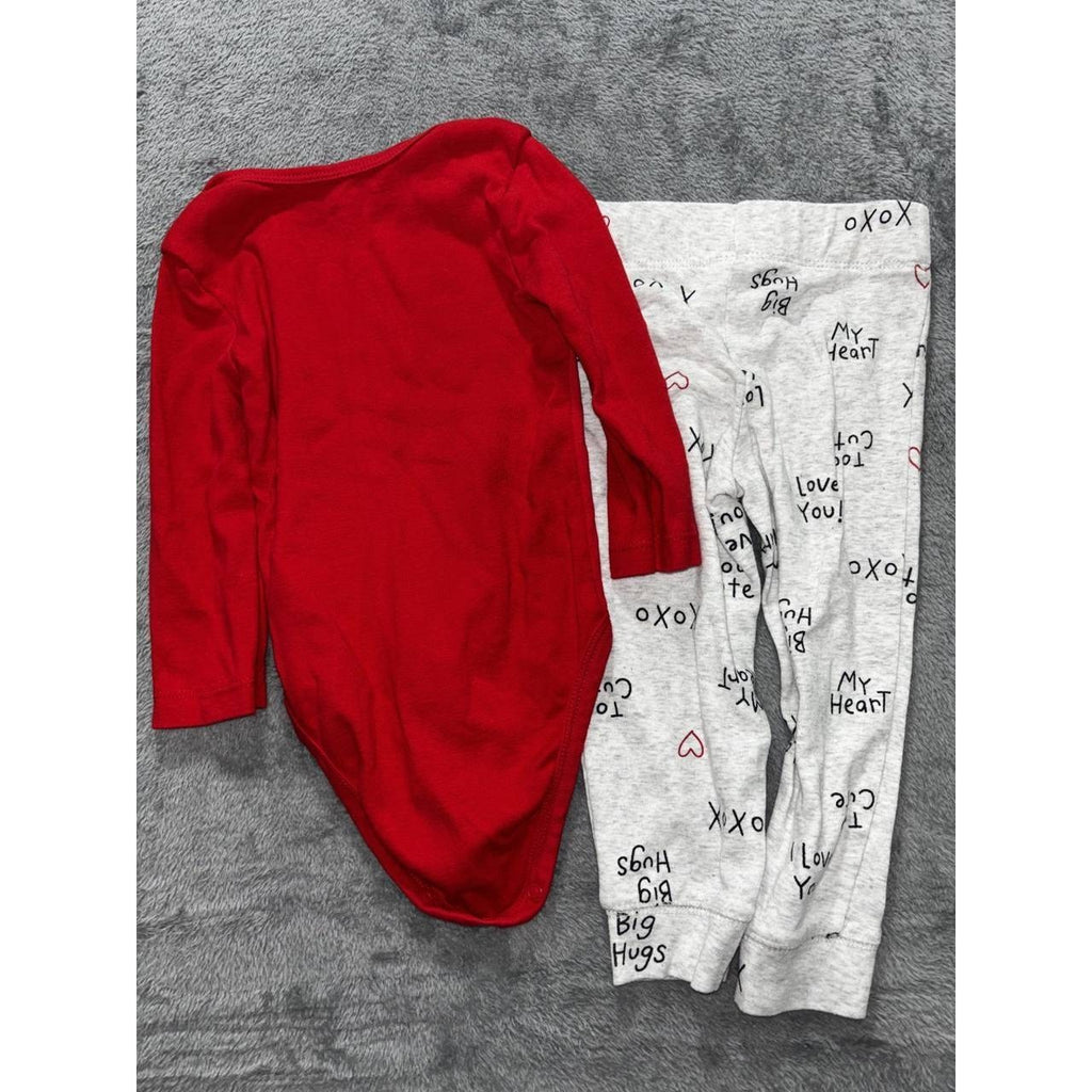 Carter's Baby Red Bodysuits Pants Lot 5 Pieces 18M, photo 7 of 17
