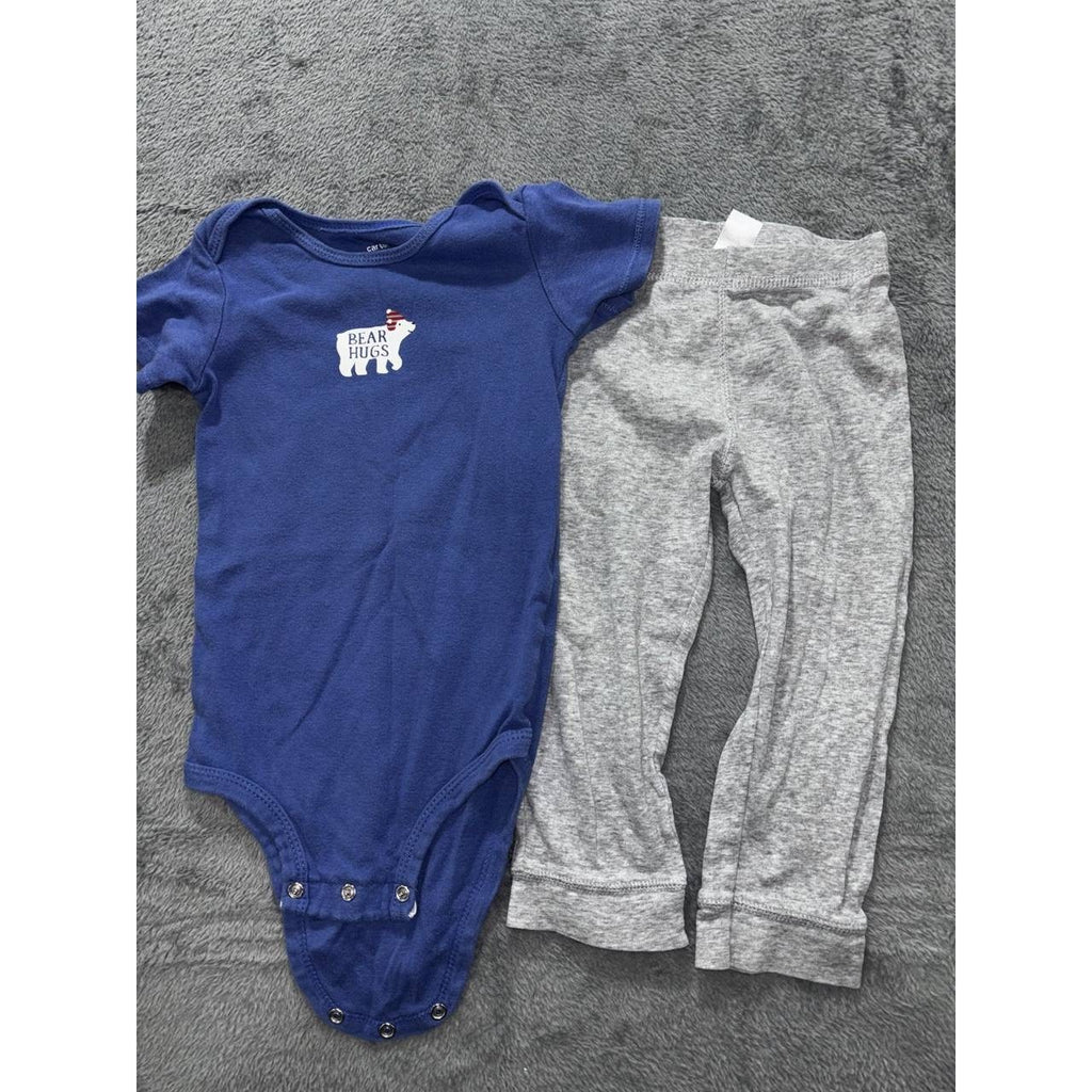 Carter's Baby Boy Bodysuits Pants Lot 6 Pieces 24M, photo 2 of 18