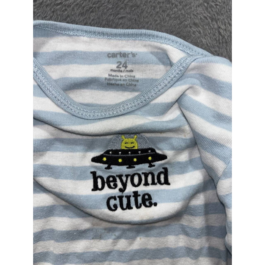 Carter's Baby Boy Bodysuits Pants Lot 6 Pieces 24M, photo 16 of 18