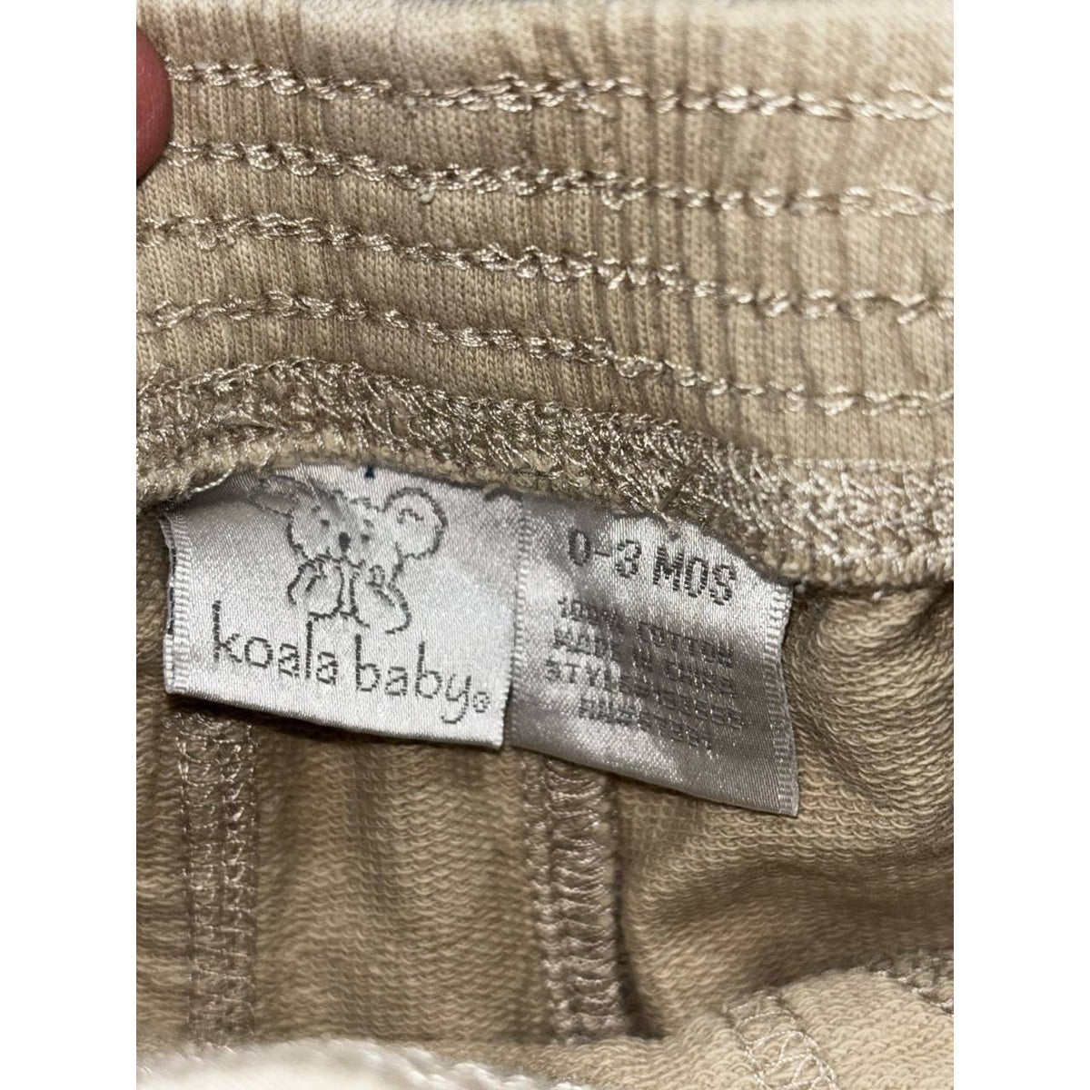 Baby Boy Tan Sleepers Bodysuits Lot 7 Pieces 0-3M, photo 7 of 21