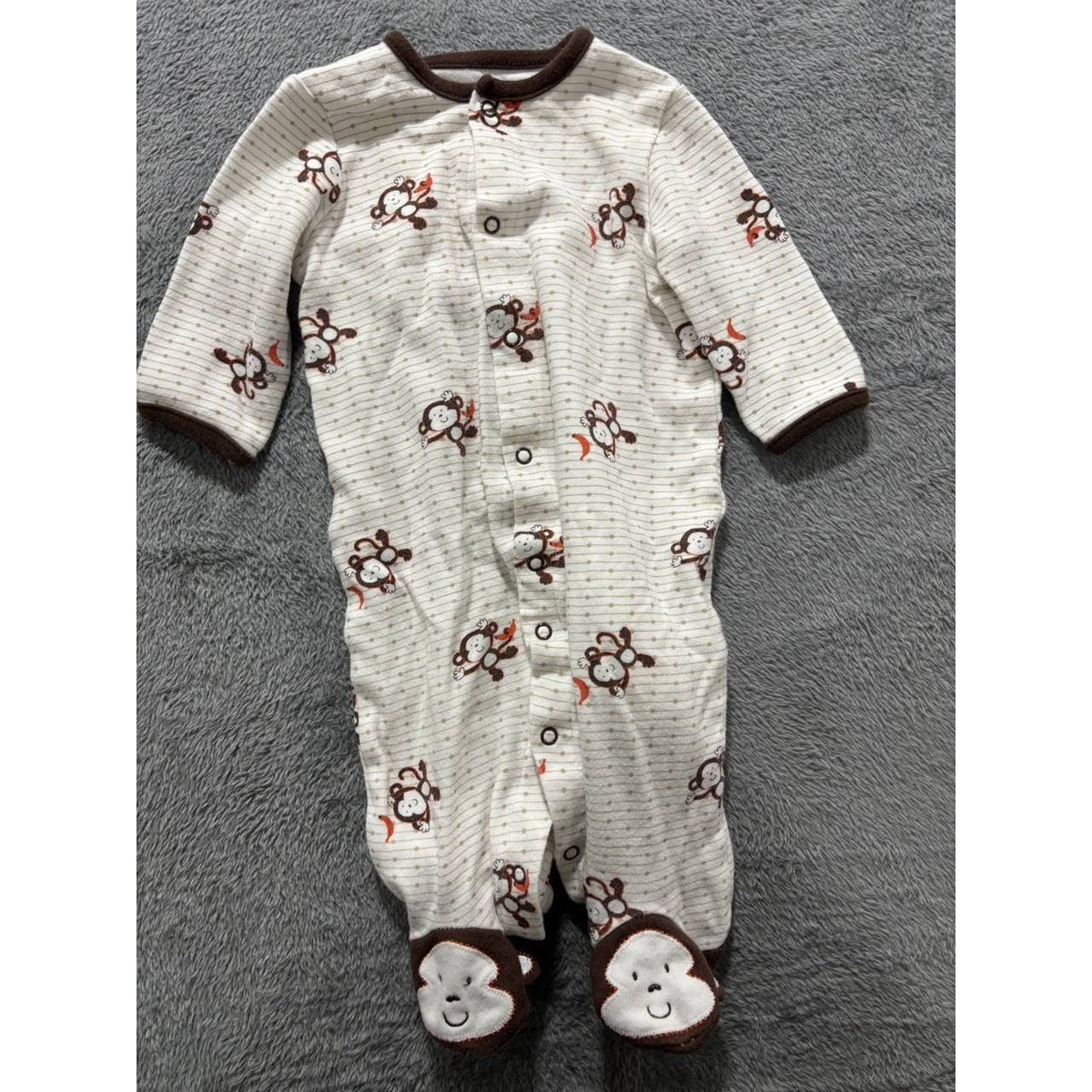 Baby Boy Brown Sleepers Jacket Lot 4 Pieces 3M, photo 2 of 15