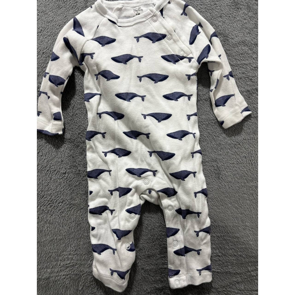 Touched by Nature Baby Boy Coveralls Lot 3 Pcs 0-3M, photo 2 of 13
