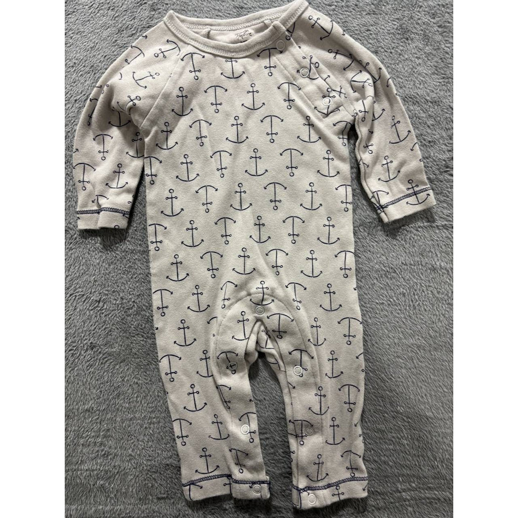 Touched by Nature Baby Boy Coveralls Lot 3 Pcs 0-3M, photo 6 of 13