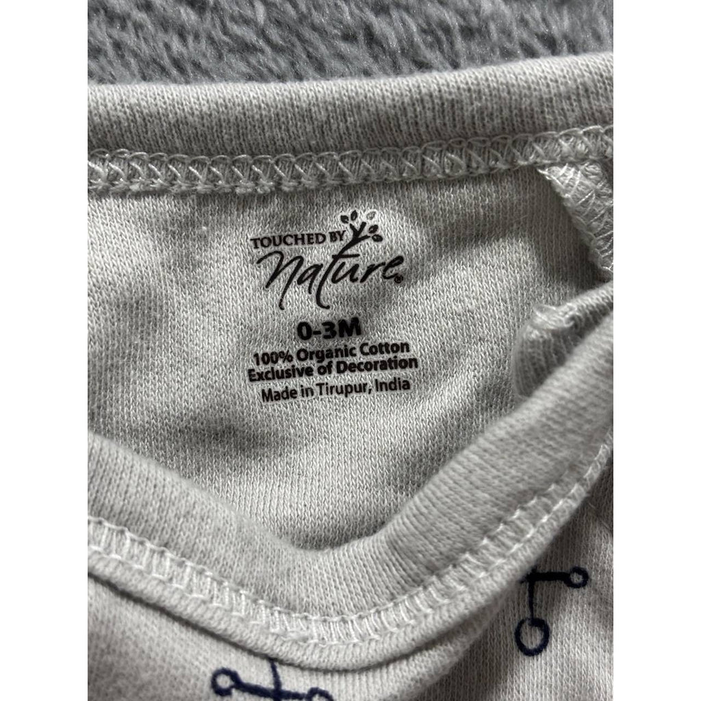 Touched by Nature Baby Boy Coveralls Lot 3 Pcs 0-3M, photo 8 of 13