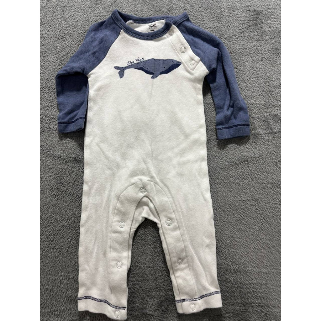 Touched by Nature Baby Boy Coveralls Lot 3 Pcs 0-3M, photo 10 of 13