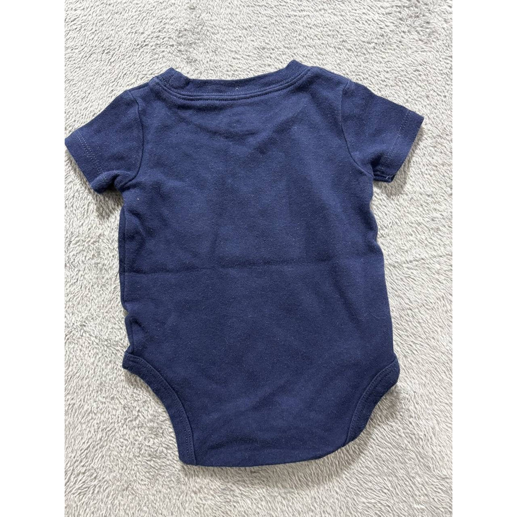Carter's Baby Boy Blue Bodysuits Shorts Lot 4 Pcs 3M, photo 7 of 14