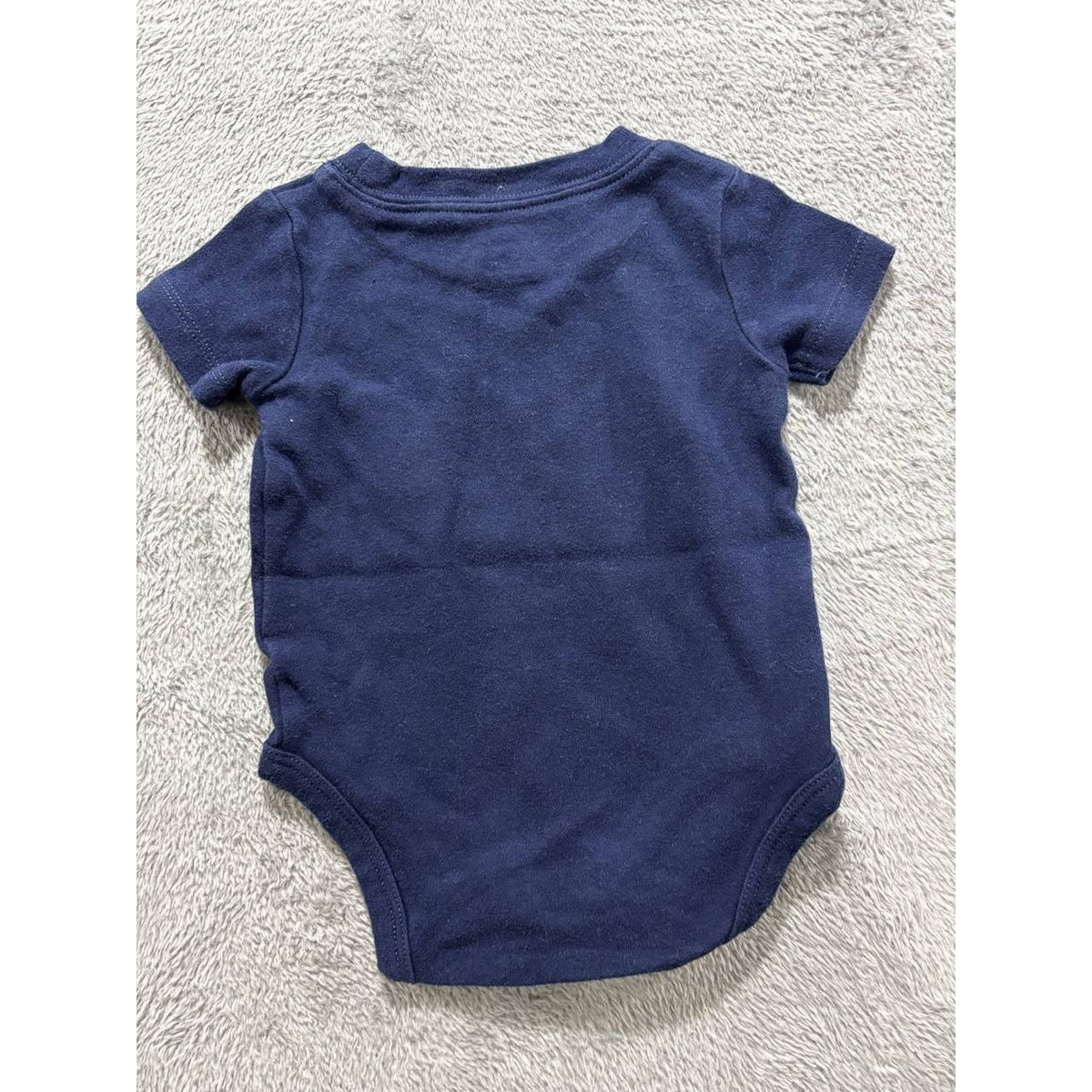 Carter's Baby Boy Blue Bodysuits Shorts Lot 4 Pcs 3M, photo 7 of 14