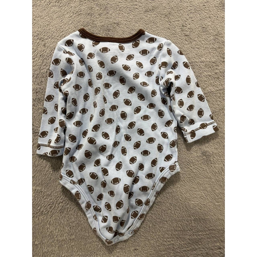 Carter's Baby Boy Blue Bodysuits Shorts Lot 4 Pcs 3M, photo 11 of 14