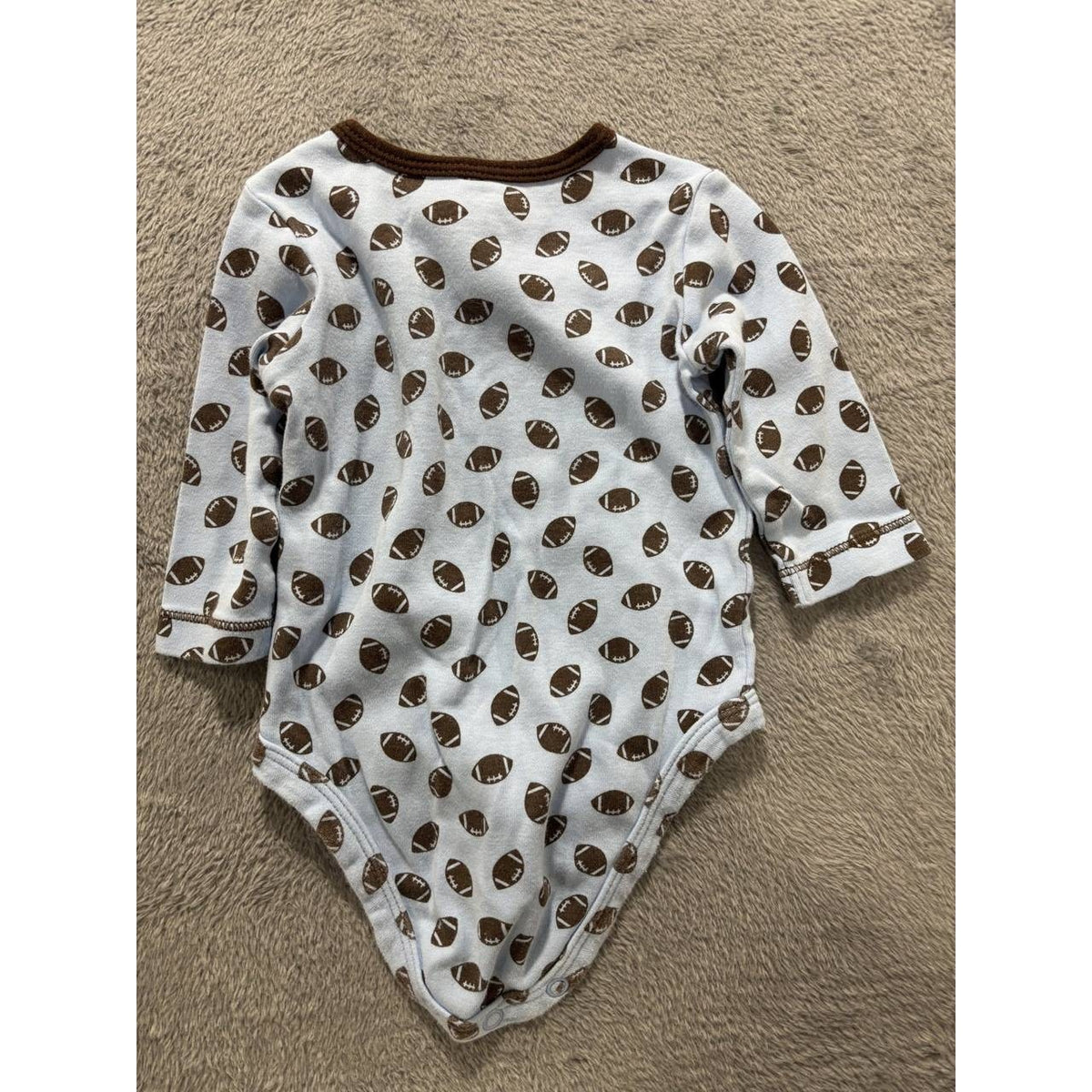 Carter's Baby Boy Blue Bodysuits Shorts Lot 4 Pcs 3M, photo 11 of 14