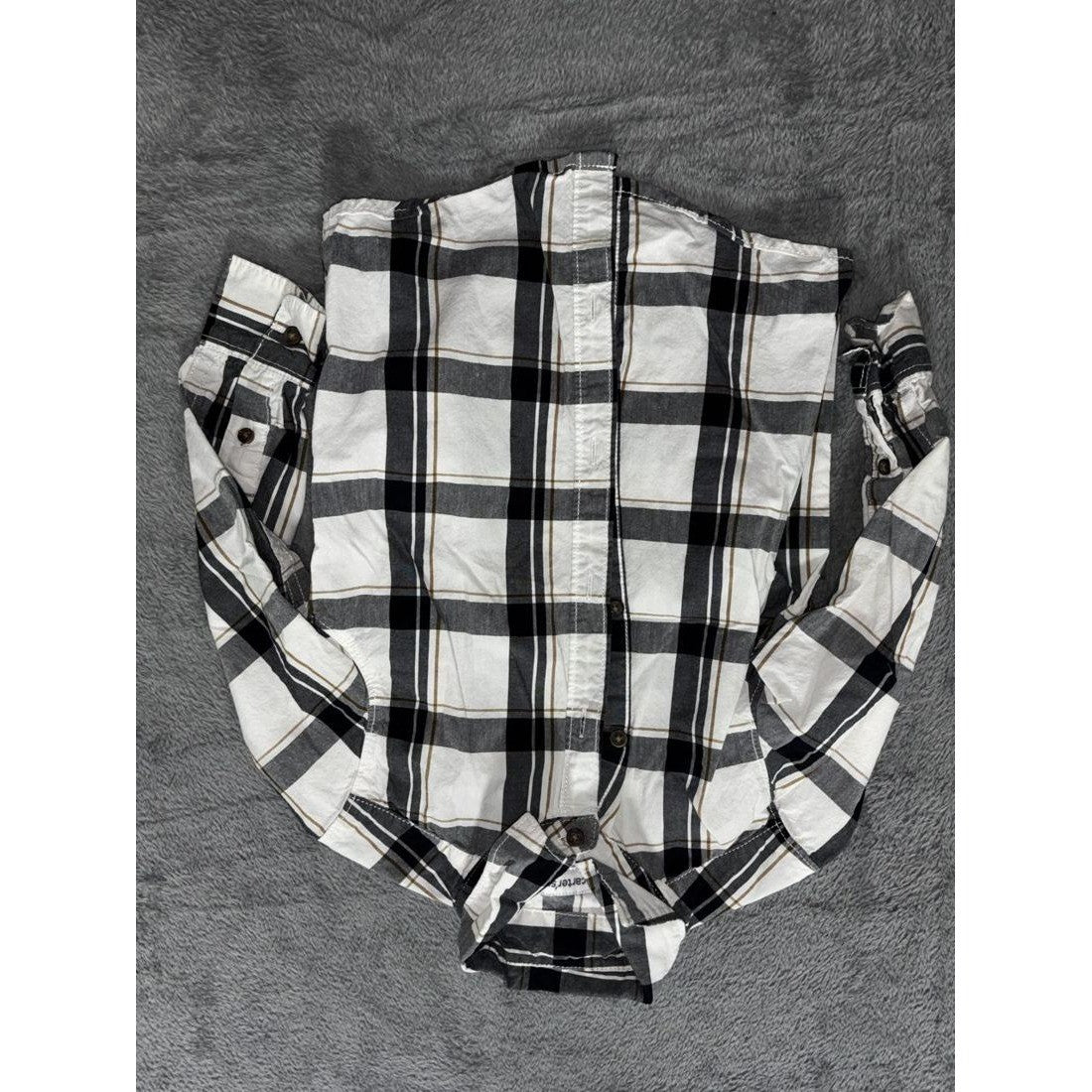 Toddler Boy Plaid Shirts & Hoodie Lot 3 Pieces 3T, photo 7 of 15