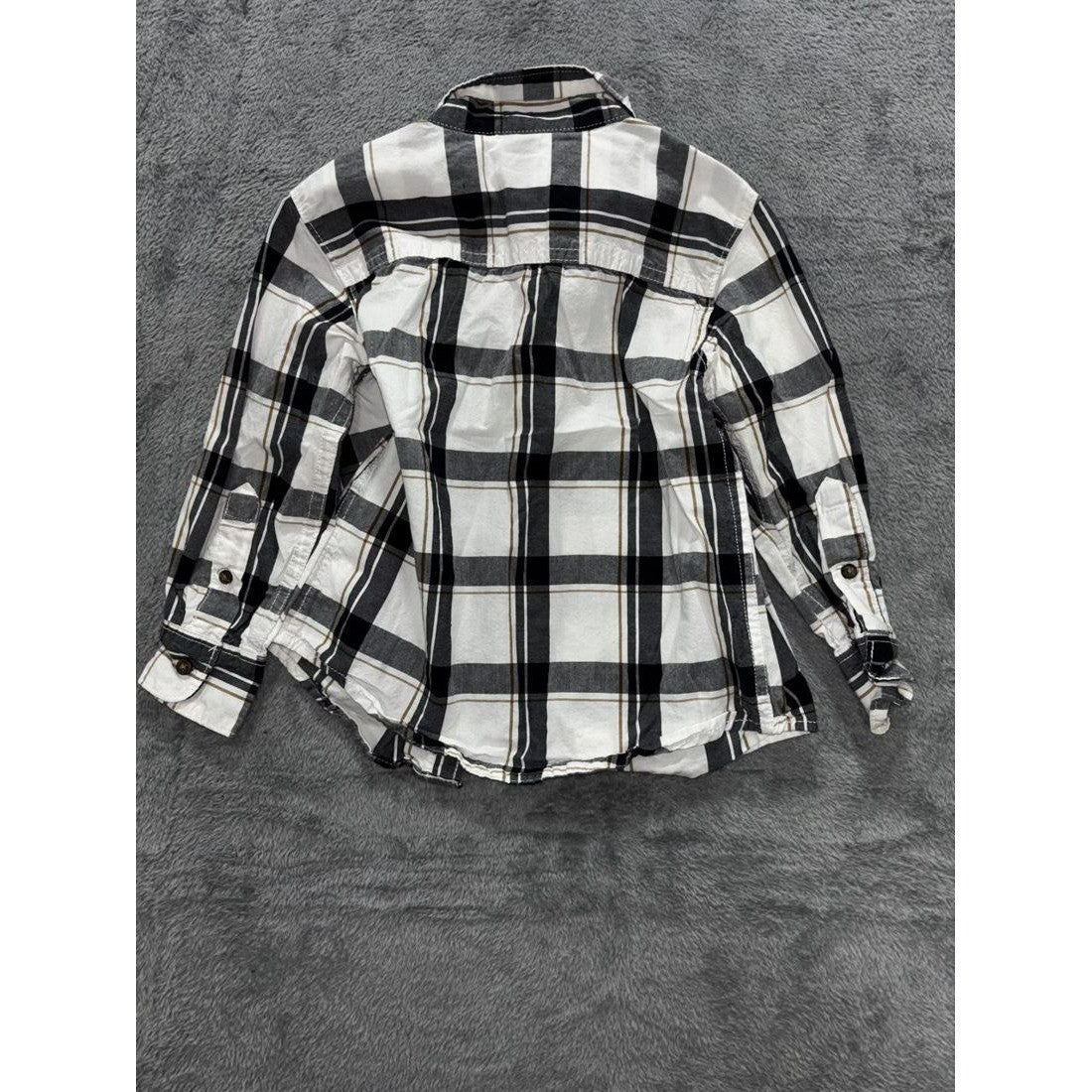 Toddler Boy Plaid Shirts & Hoodie Lot 3 Pieces 3T, photo 11 of 15