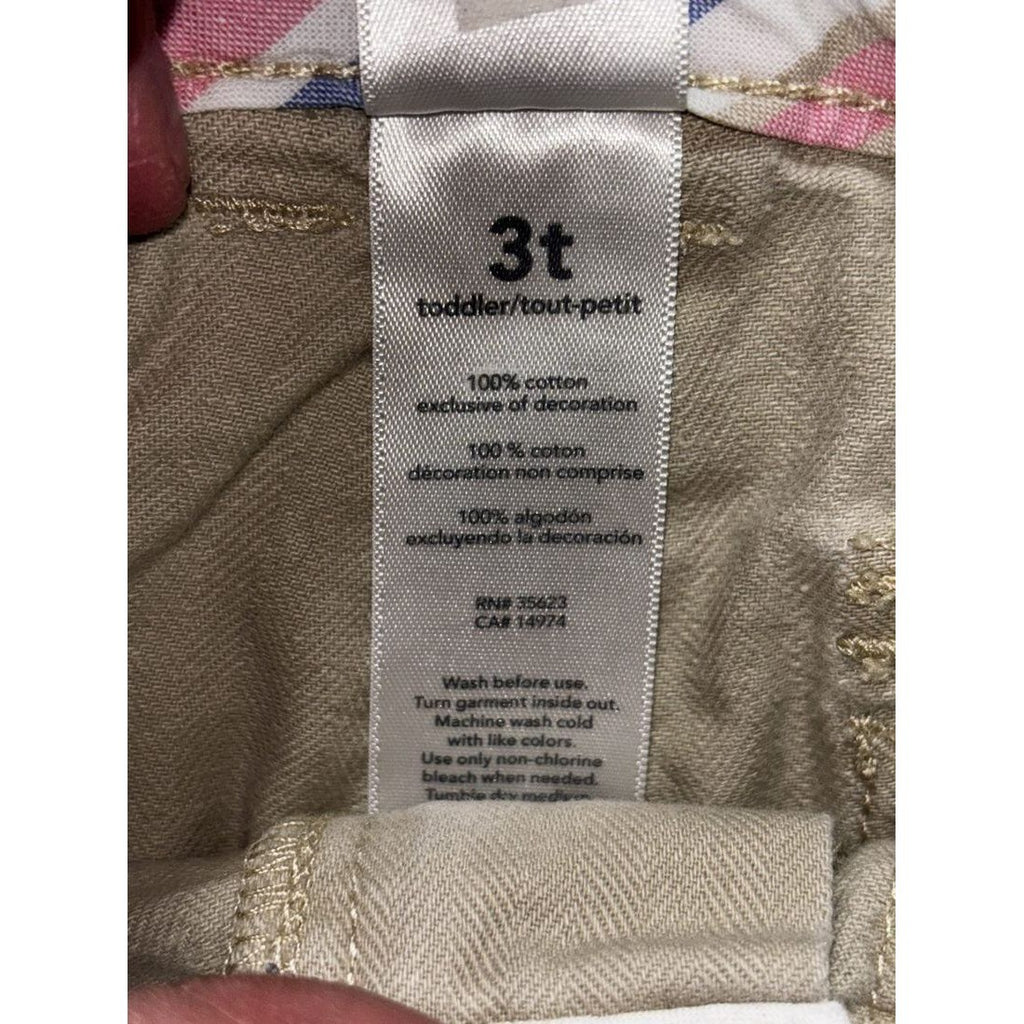 Toddler Boy Khaki Shorts Vest Henley Lot 4 Pieces 3T, photo 6 of 19