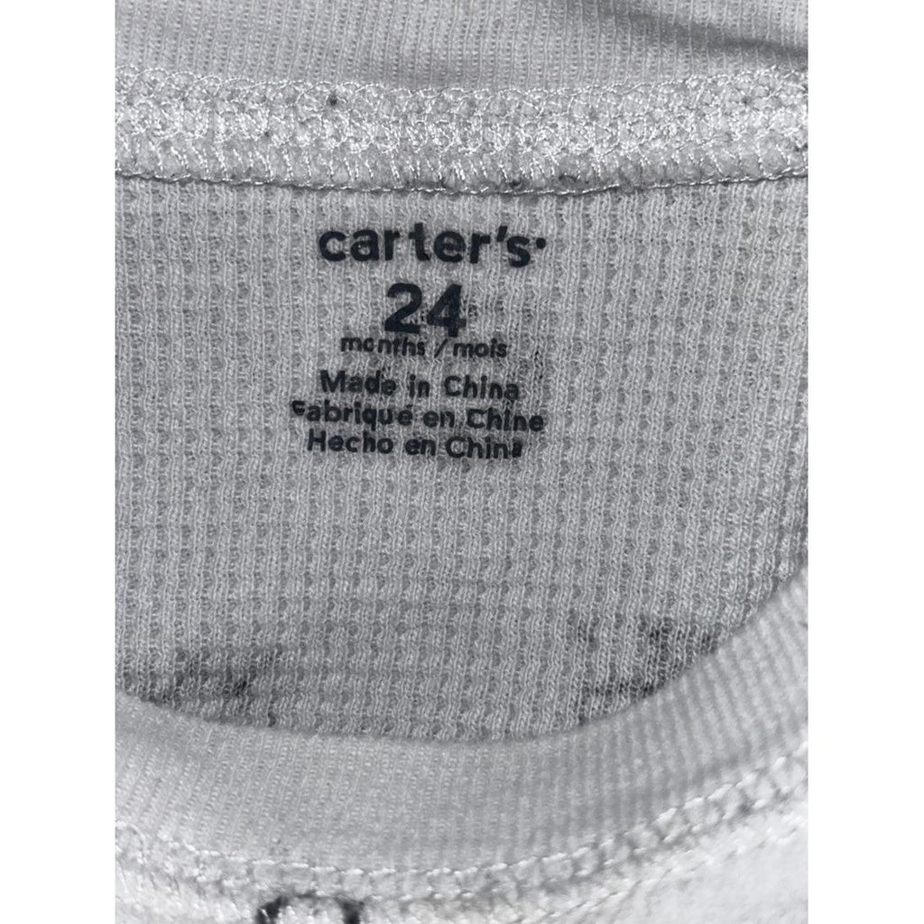 Carter's Baby Gray Hoodie Bodysuit Lot 4 Pieces 24M, photo 9 of 19