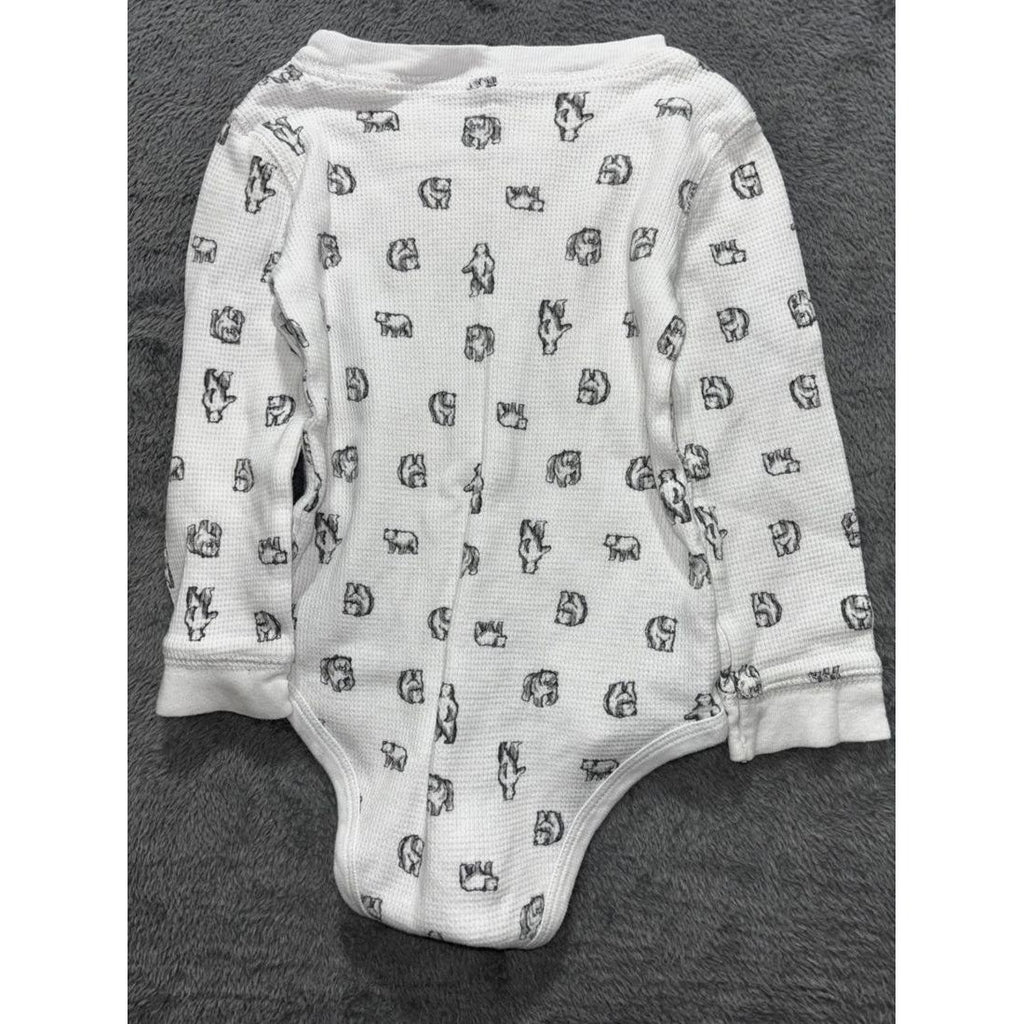 Carter's Baby Gray Hoodie Bodysuit Lot 4 Pieces 24M, photo 10 of 19