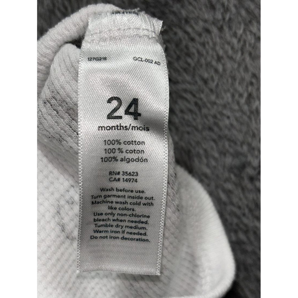 Carter's Baby Gray Hoodie Bodysuit Lot 4 Pieces 24M, photo 11 of 19