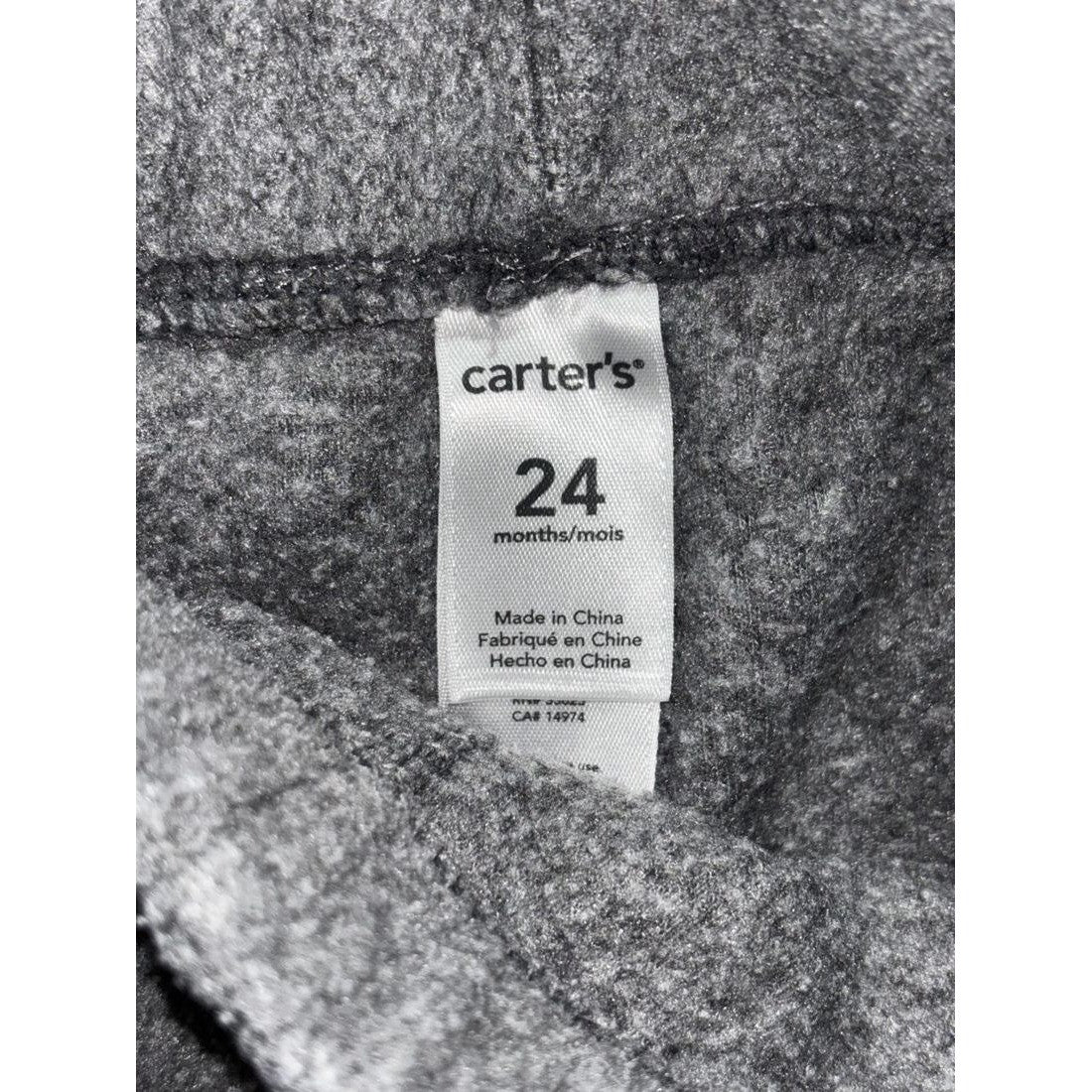 Carter's Baby Gray Hoodie Bodysuit Lot 4 Pieces 24M, photo 17 of 19