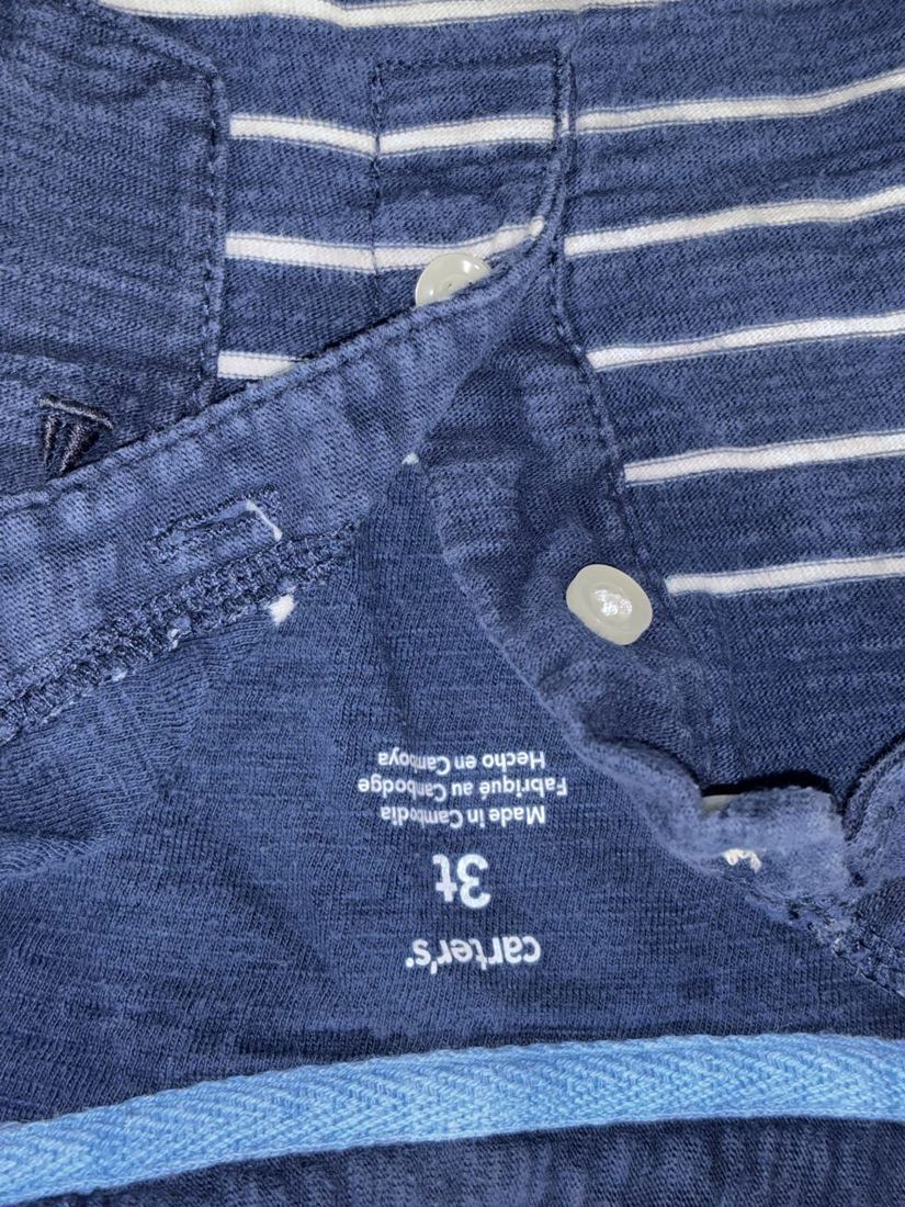 Toddler Boy Blue Jeans Polo Crab Tee Lot 4 Pcs 3T, photo 8 of 18