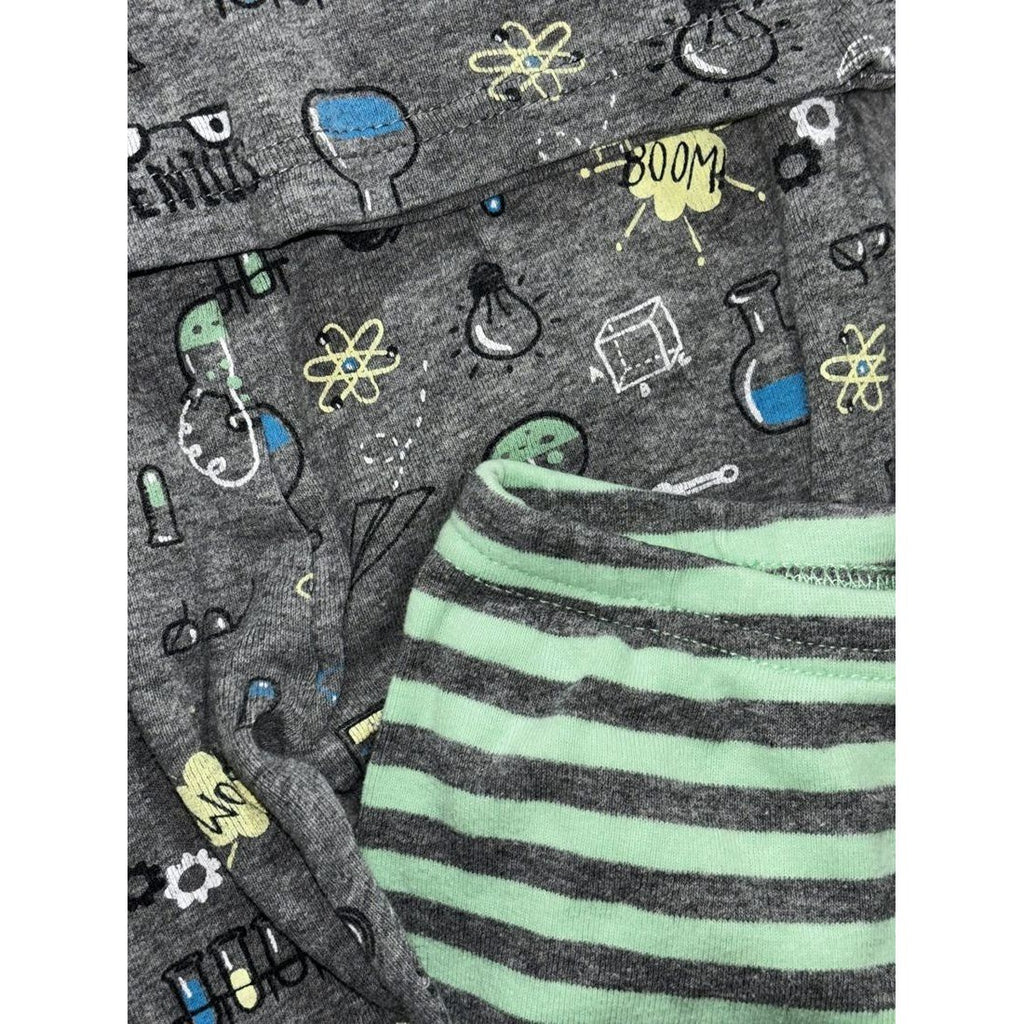 Carter's Toddler Boy Gray Pajama Lot 5 Pieces 4T, photo 9 of 13