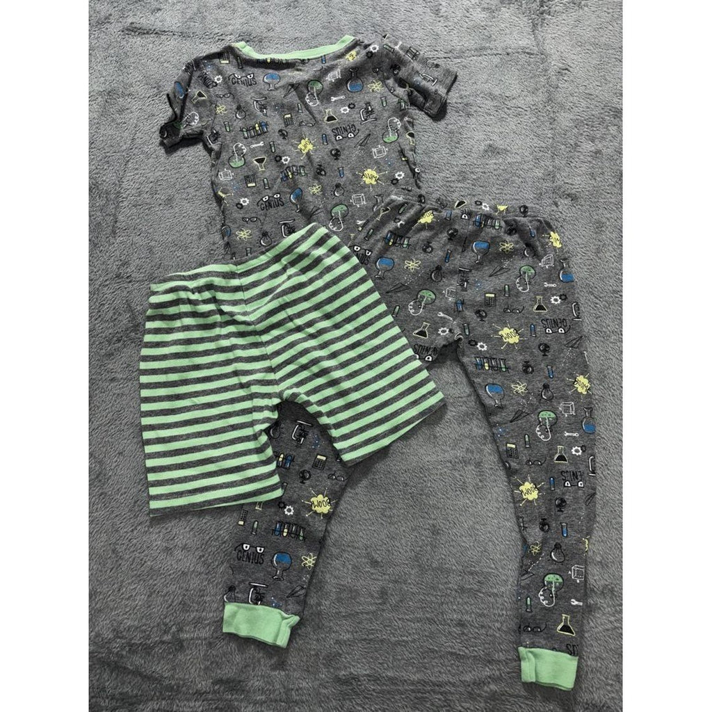 Carter's Toddler Boy Gray Pajama Lot 5 Pieces 4T, photo 11 of 13