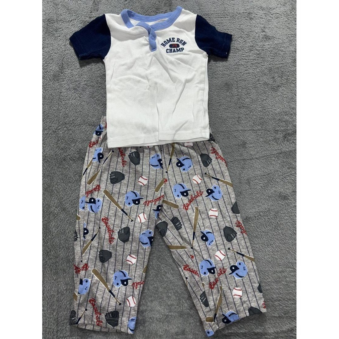 Carter's Baby Boy Pajama Sets Lot 6 Pieces 18M, photo 2 of 18