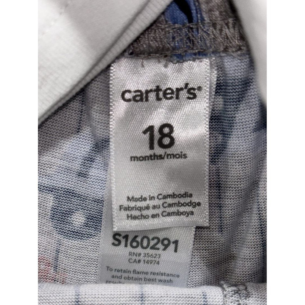 Carter's Baby Boy Pajama Sets Lot 6 Pieces 18M, photo 6 of 18
