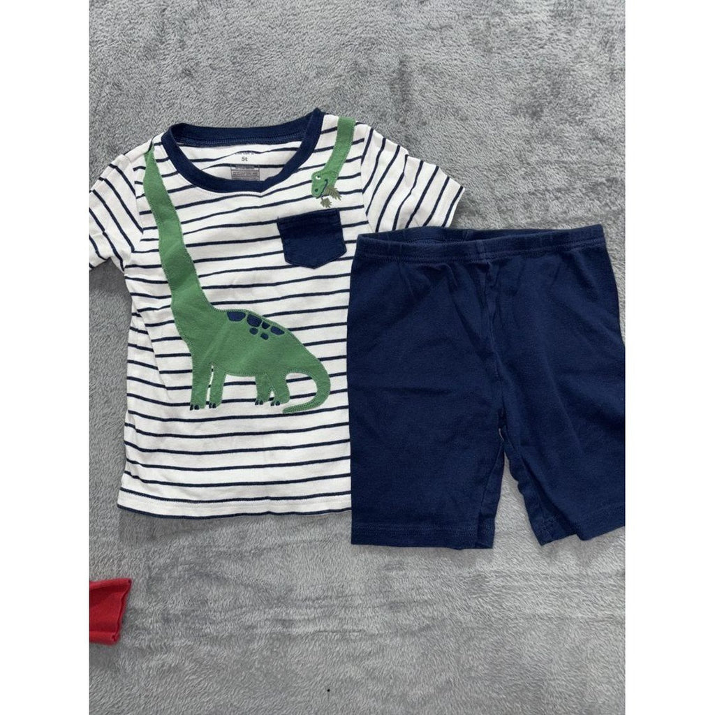 Carter's Toddler Boy Navy Pajama Lot 5 Pieces 5T, photo 2 of 16