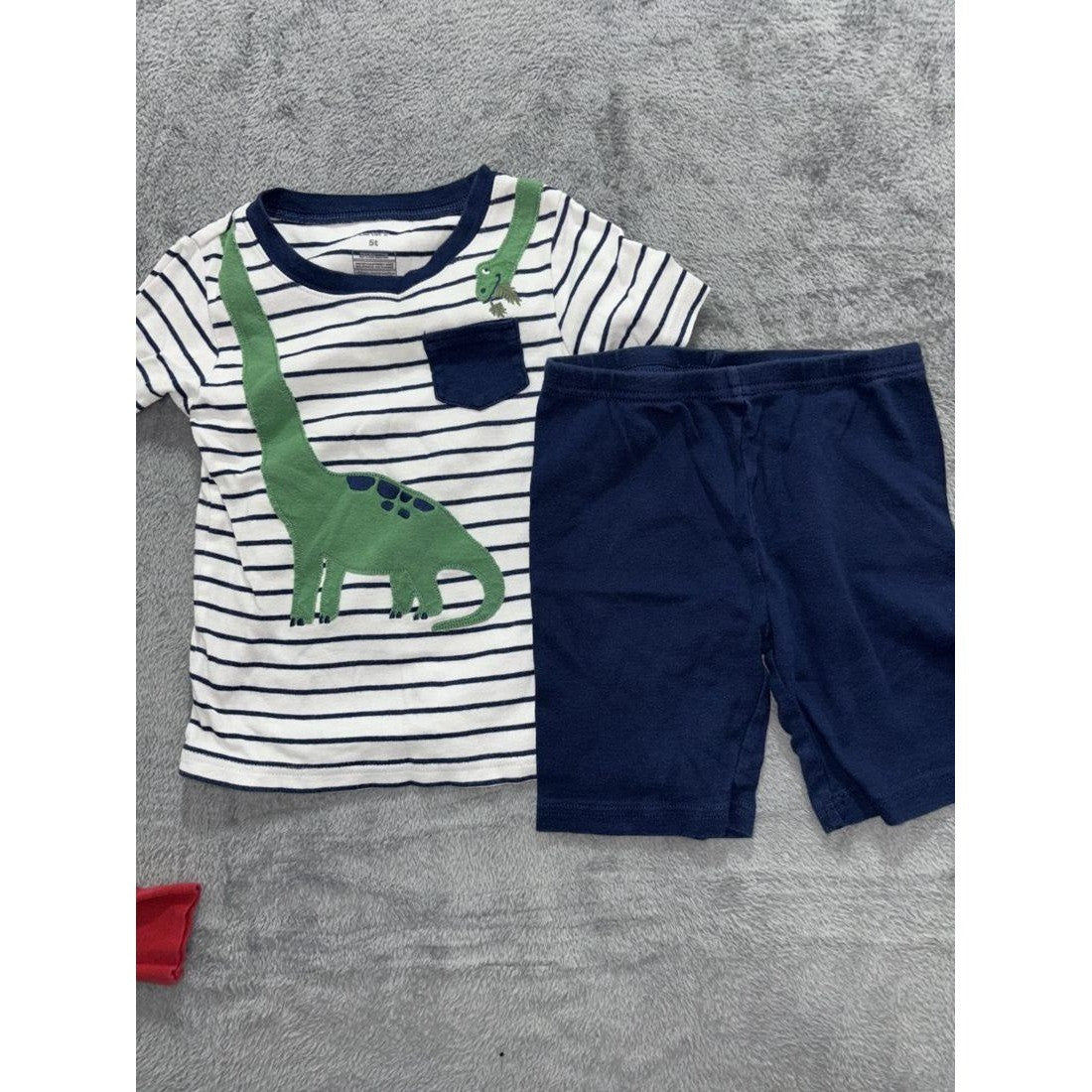 Carter's Toddler Boy Navy Pajama Lot 5 Pieces 5T, photo 2 of 16