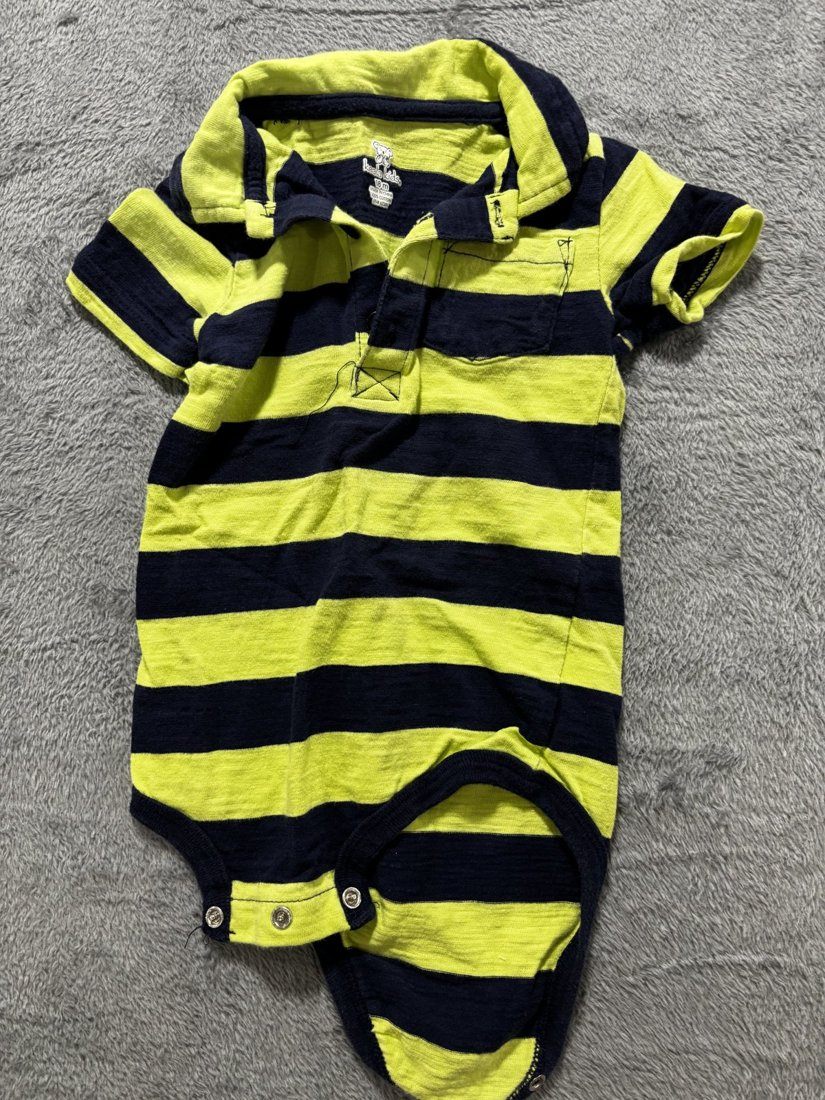 Baby Boy Lime Polo & Denim Shorts Lot 4 Pieces 18M, photo 6 of 9