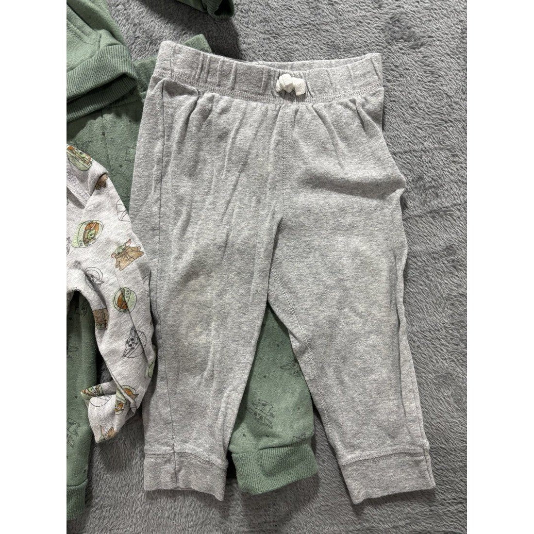 Baby Boy Sage Green Hoodie Outfit Lot 6 Pieces 18M, photo 6 of 14