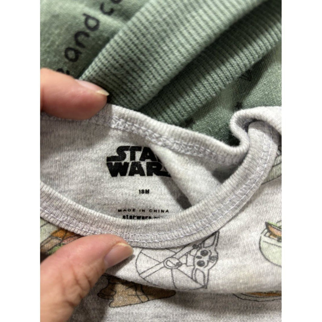 Baby Boy Sage Green Hoodie Outfit Lot 6 Pieces 18M, photo 10 of 14