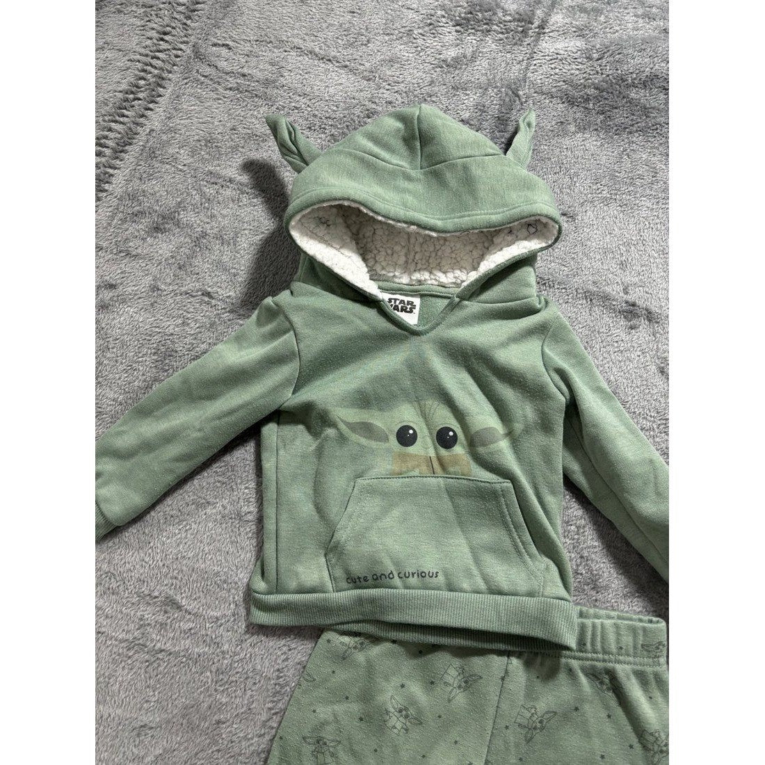 Baby Boy Sage Green Hoodie Outfit Lot 6 Pieces 18M, photo 11 of 14