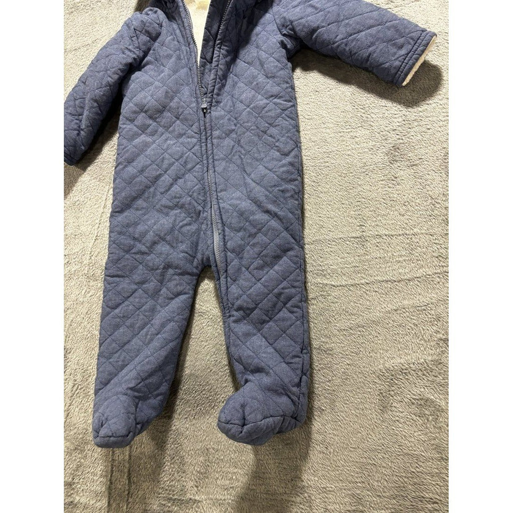 OshKosh B'gosh Baby Boy Blue Quilted Bunting 18M, photo 3 of 4