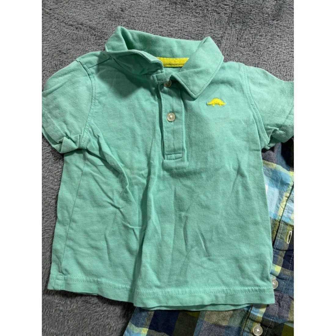Carter's Baby Boy Mint Polo & Shorts Lot 5 Pcs 18M, photo 8 of 11