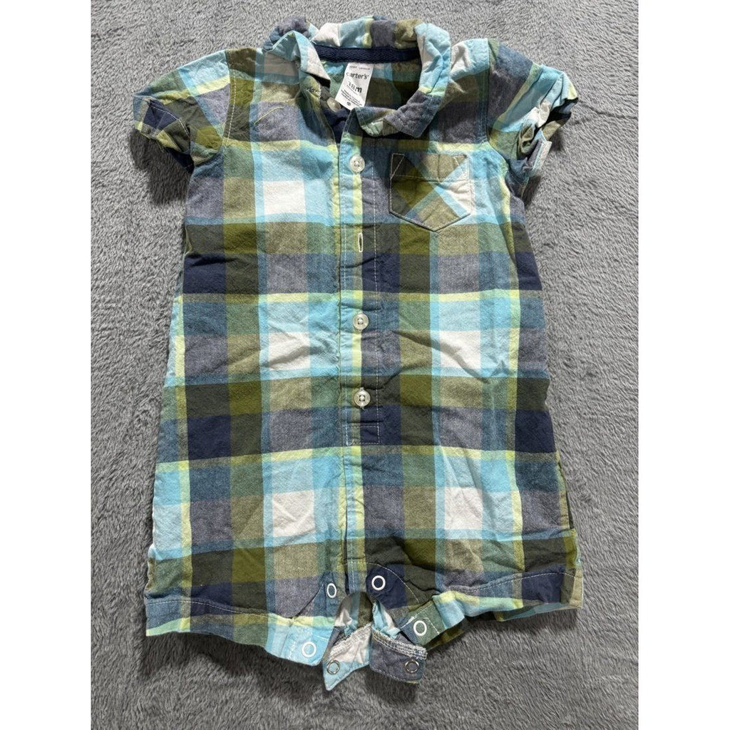 Carter's Baby Boy Mint Polo & Shorts Lot 5 Pcs 18M, photo 10 of 11