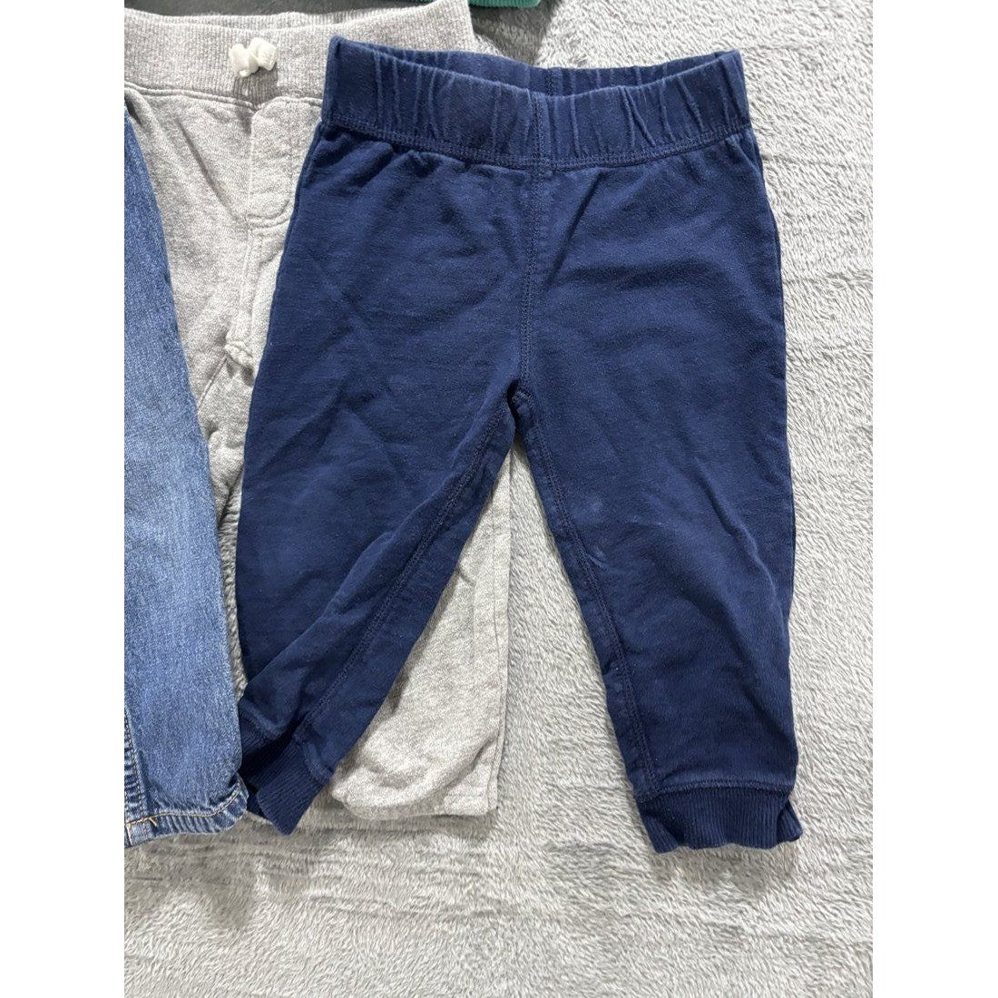 Carter's Baby Boy Teal Hoodie Outfit Lot 5 Pcs 24M, photo 4 of 12