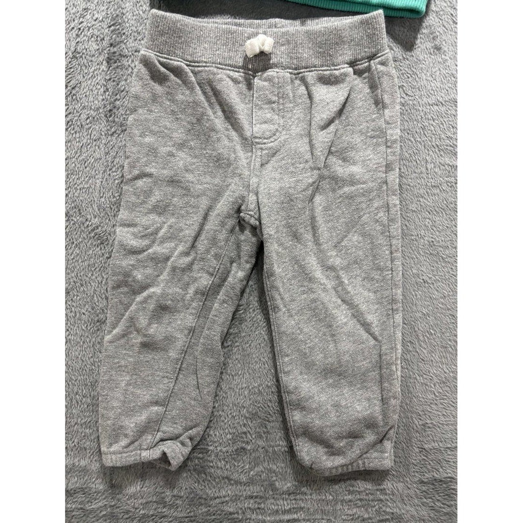 Carter's Baby Boy Teal Hoodie Outfit Lot 5 Pcs 24M, photo 9 of 12