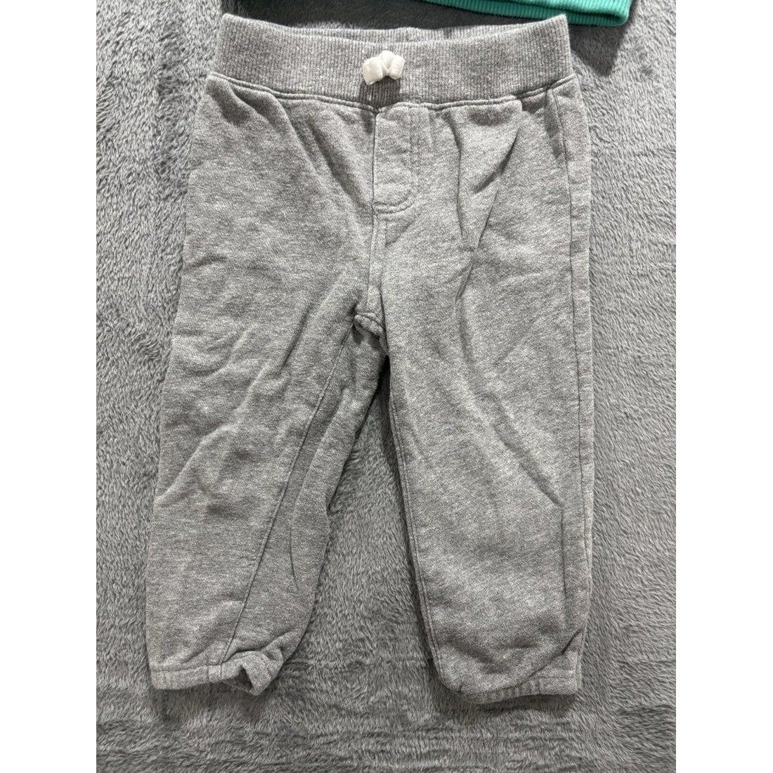 Carter's Baby Boy Teal Hoodie Outfit Lot 5 Pcs 24M, photo 9 of 12