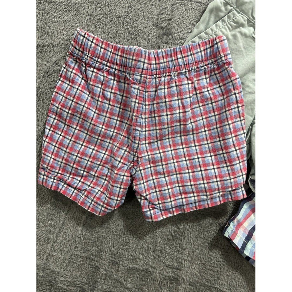 Baby Boy Pink Polos & Plaid Shorts Lot 7 Pieces 18M, photo 11 of 16
